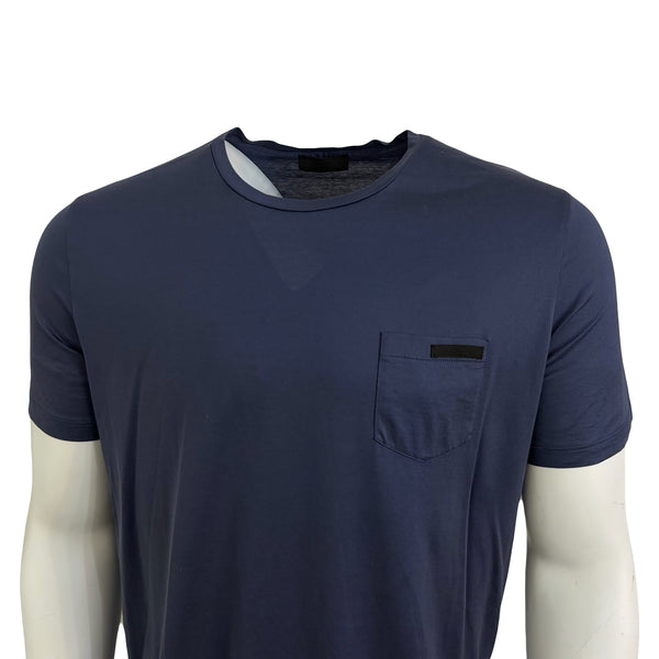 Prada T-Shirt Blue - Fits L/XL (tagged xxxl)