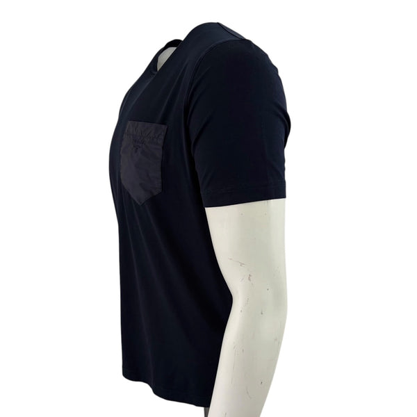Prada Logo T-Shirt Navy - XXL (Fits Medium)