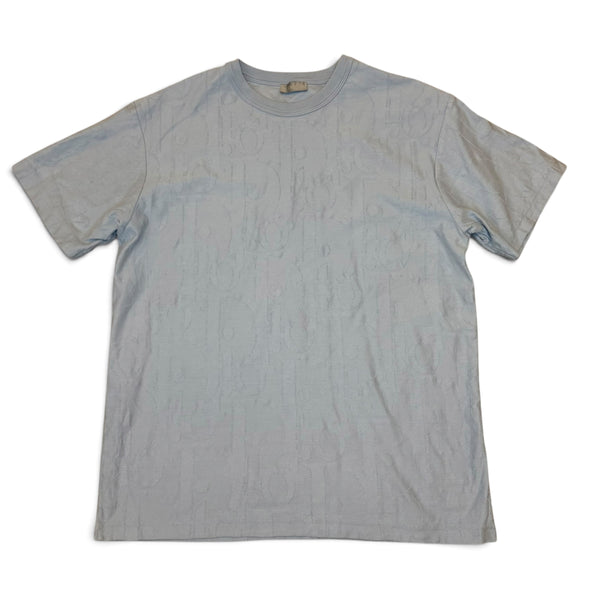 Dior Oblique T-Shirt Light Blue - Medium