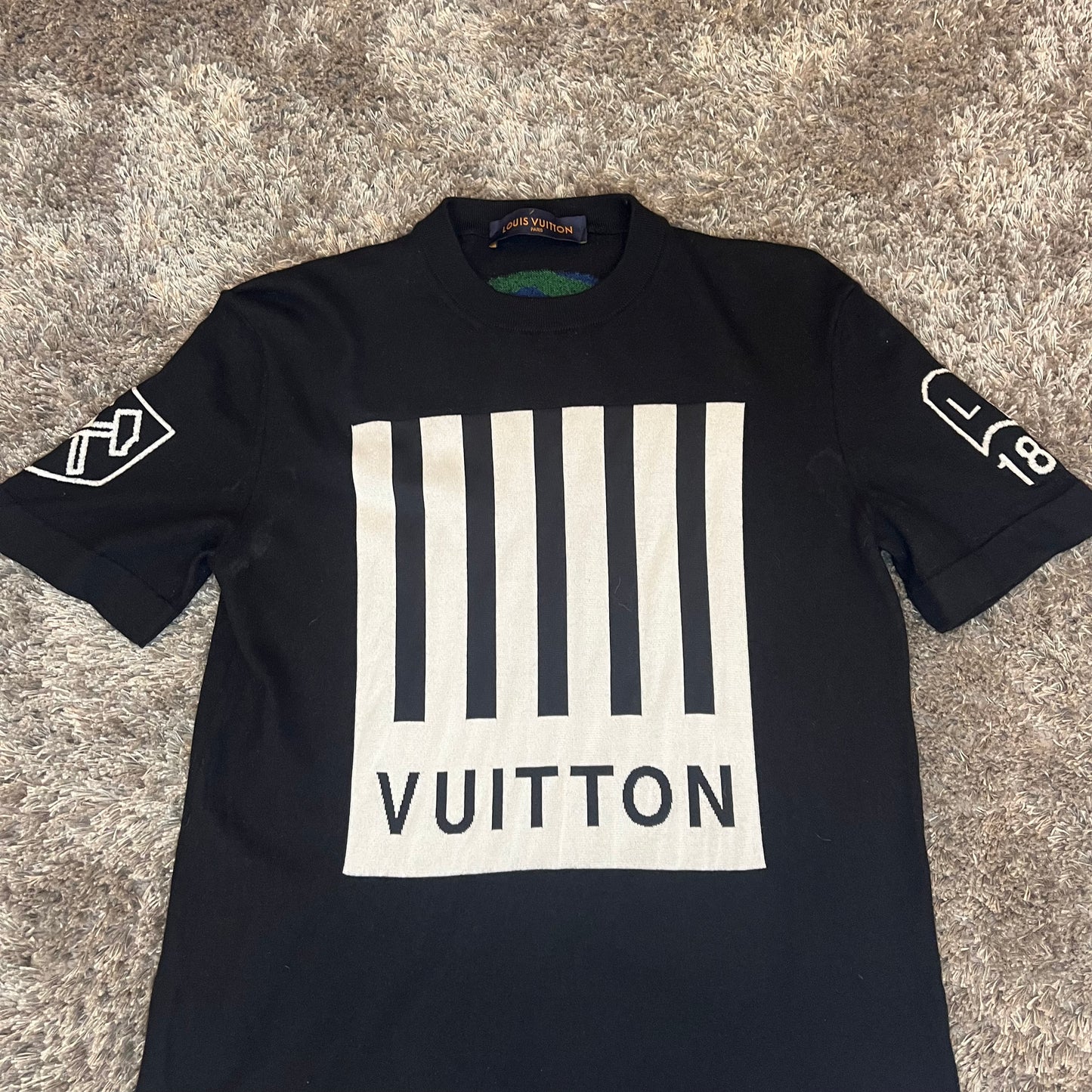 Louis Vuitton Barcode Tee - XS