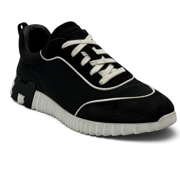 Hermes Pipe Bouncing Black Sneaker - UK 6.5 (Fit 7/7.5)