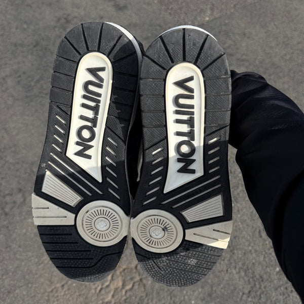 Louis Vuitton LV Trainer Black White - UK 8 (Fit 9) - view 4