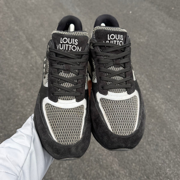 Louis Vuitton Runaway Black Trainer - Uk 8 (Fit 9)