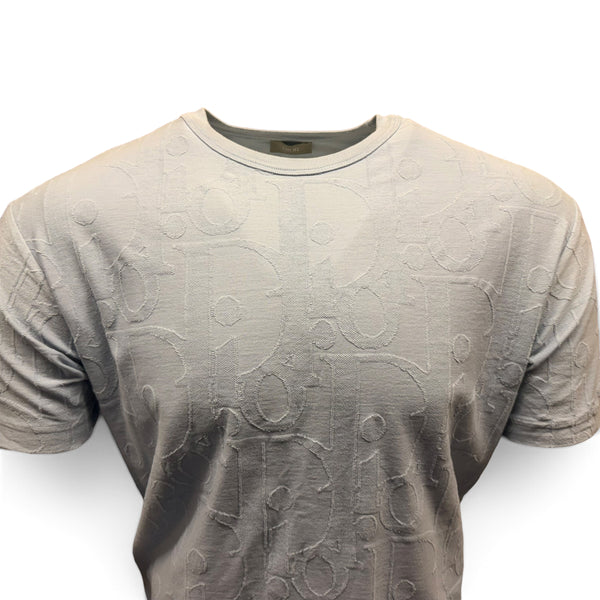 Dior Oblique T-Shirt Light Blue - Medium