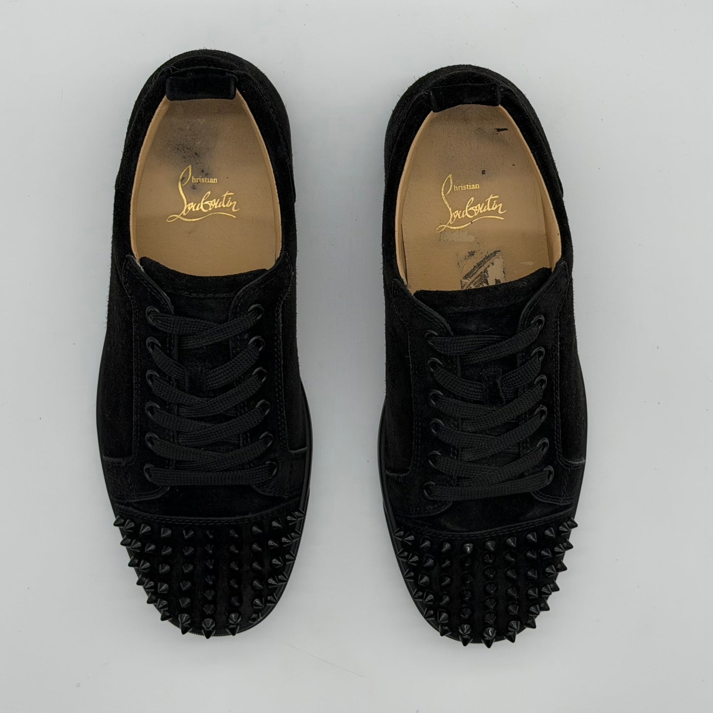 Louboutin Spike Trainers Black - Uk 5.5 (Fit 6/6.5)