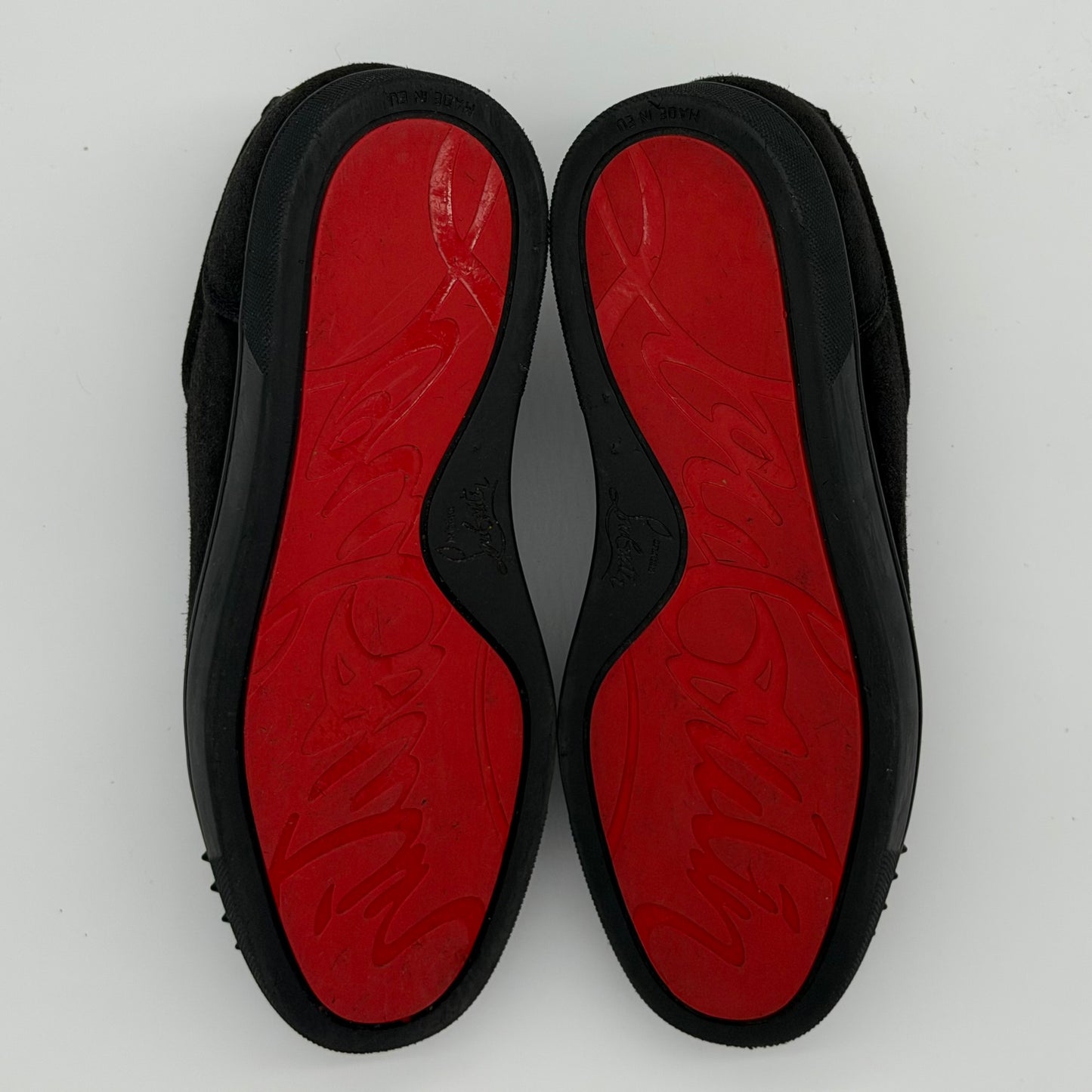 Louboutin Spike Trainers Black - Uk 5.5 (Fit 6/6.5)