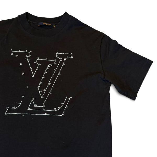 Louis Vuitton Dot To Dot T-Shirt Black - Medium (Fits Small)
