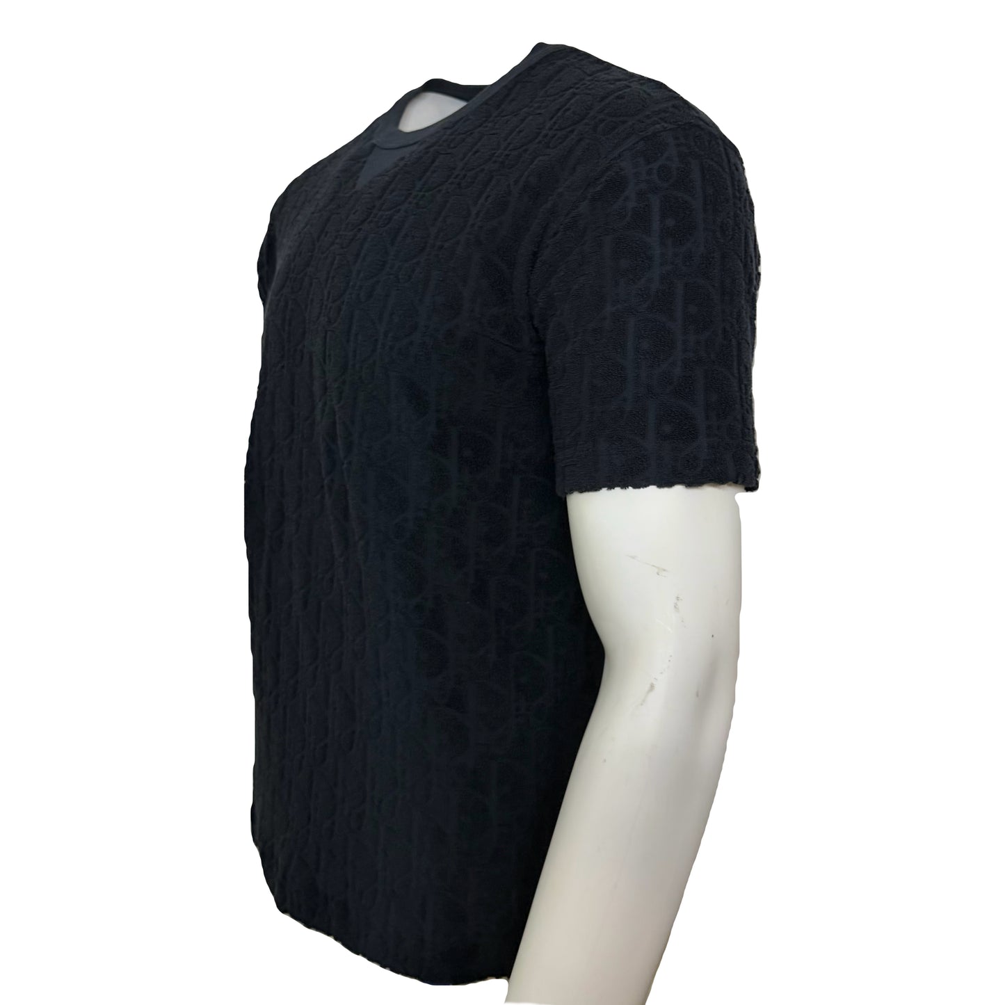 Dior Oblique Towel Navy T-Shirt - XS (oversized)