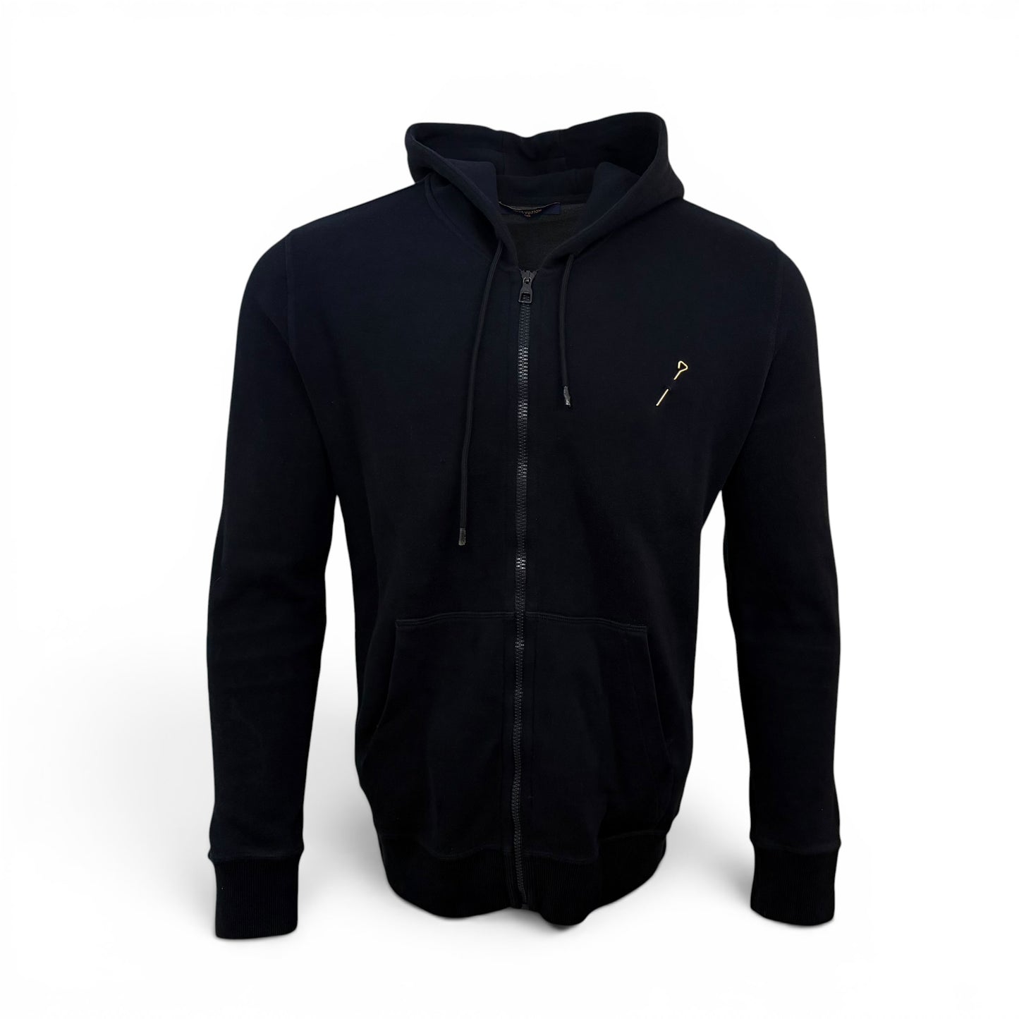 Louis Vuitton Travel Pin Hoodie Navy - Tagged XXL (Fits XL/XXL)