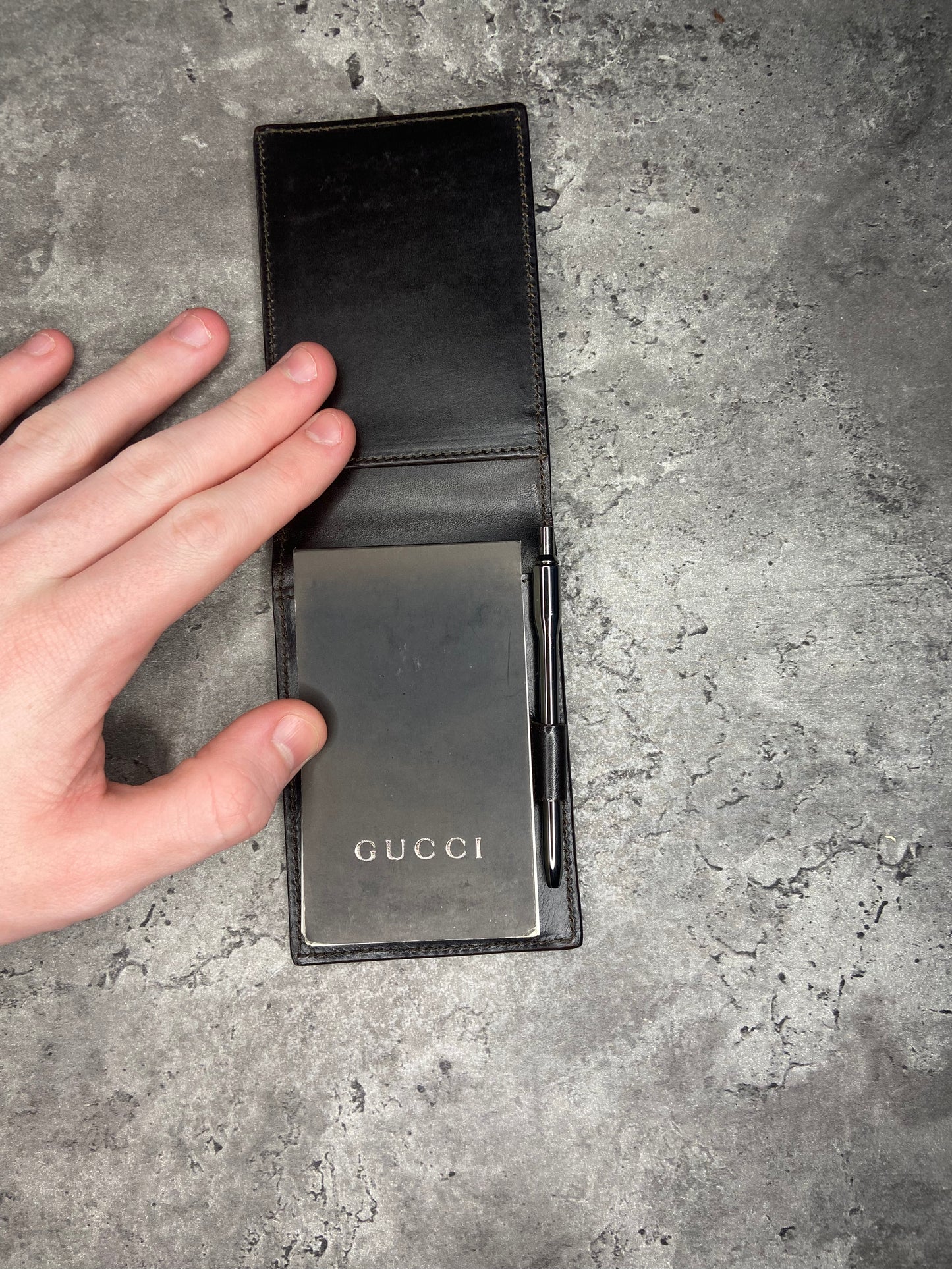 Gucci Notepad , Pen & Holder