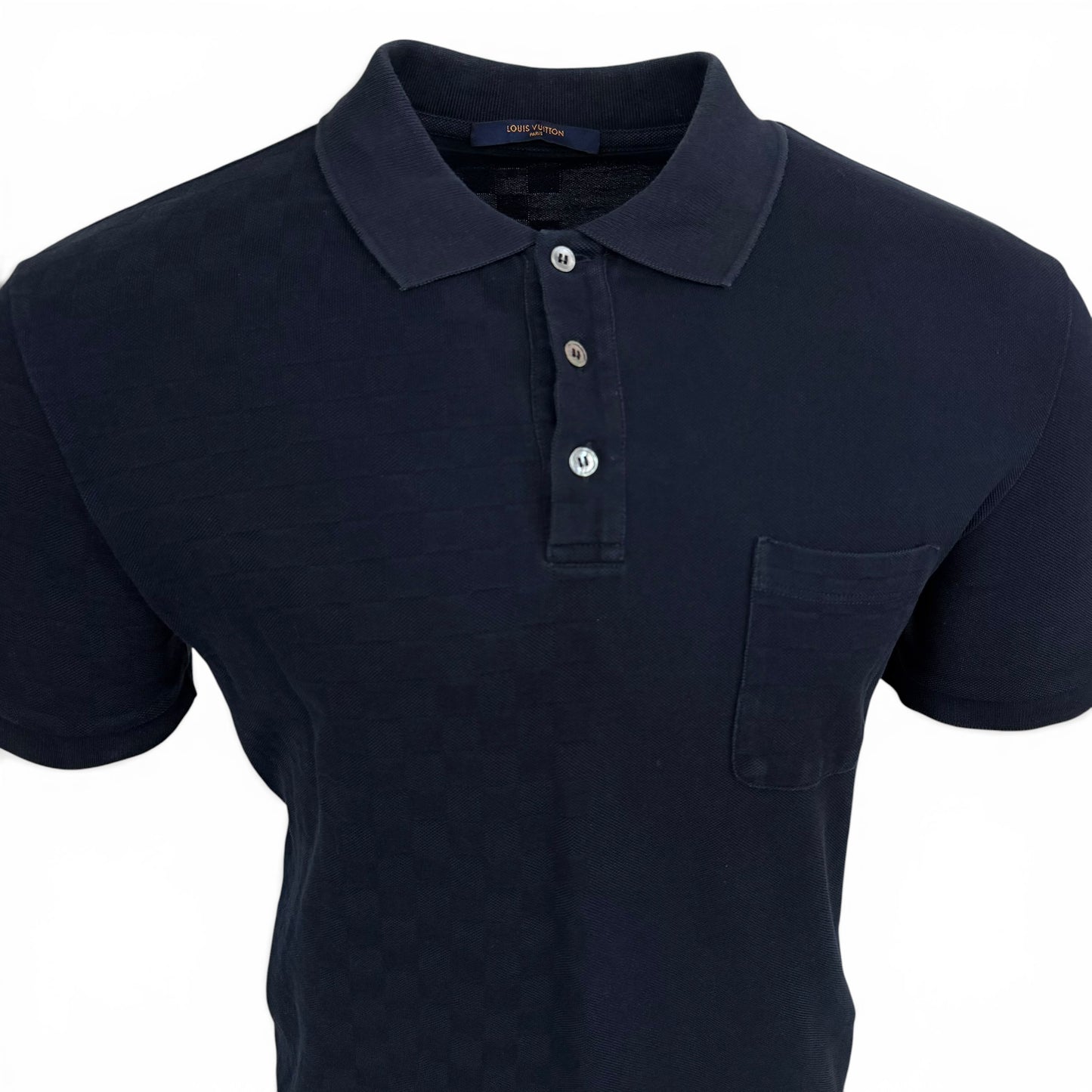 Louis Vuitton Half Damier Polo Navy - Medium