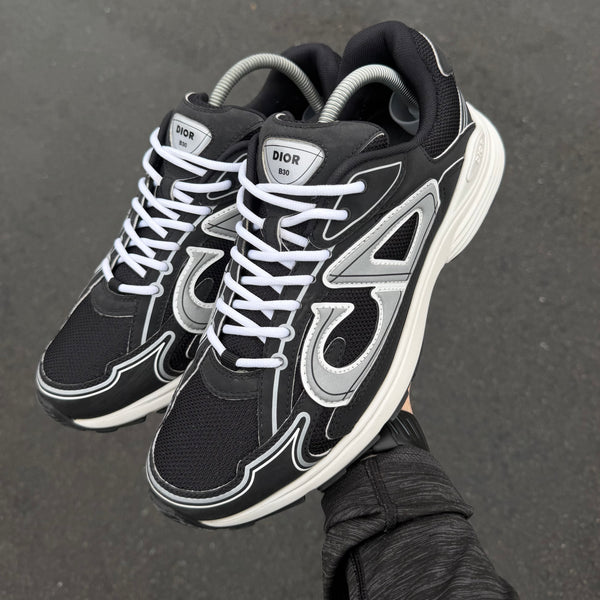 Dior B30 Black / White Trainer - Uk 9 (Eu 43) - view 3