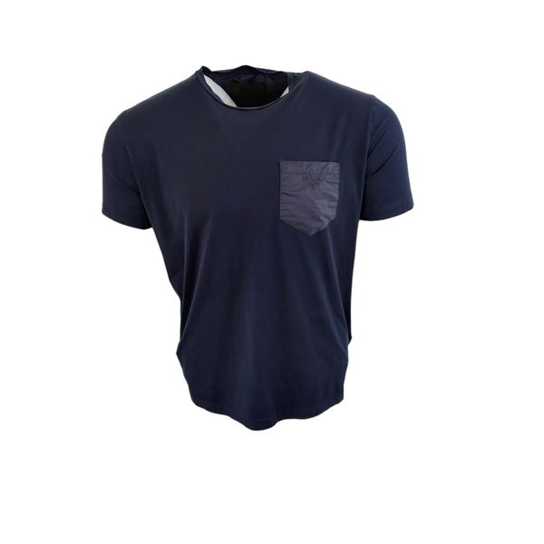 Prada Logo T-Shirt Navy - XXL (Fits Medium) - view 2