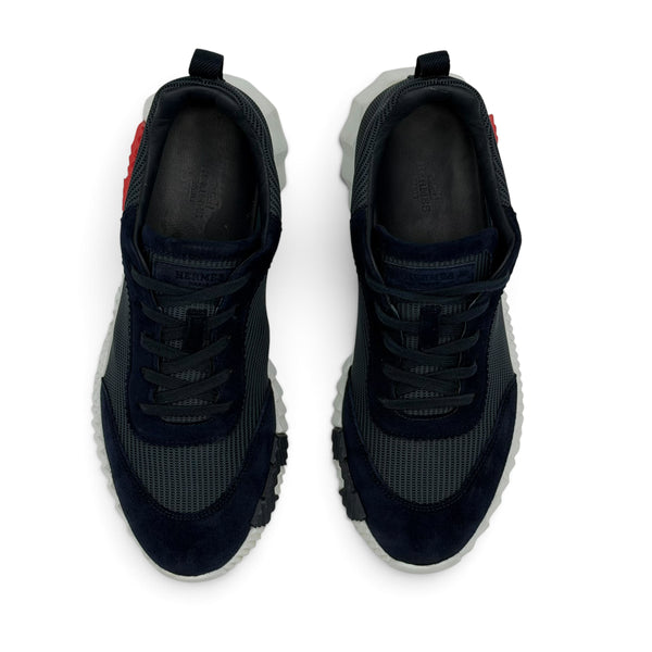 Hermes Bouncing Sneaker Navy / Red - Uk 7 (Fit 7.5/8)