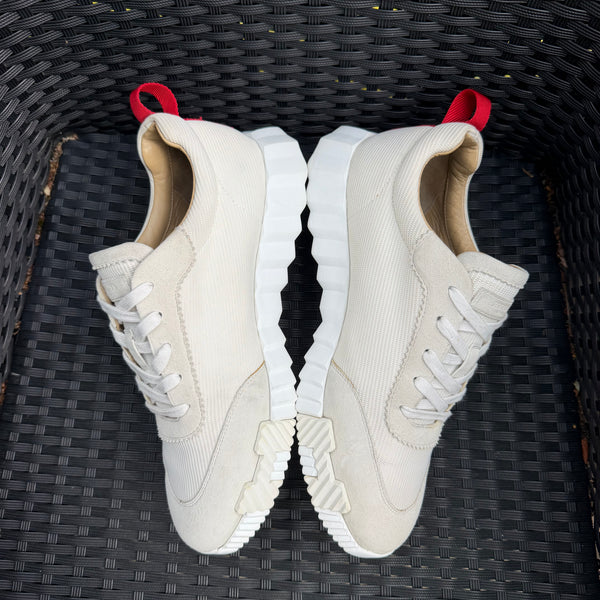Hermes Bouncing Sneaker White - Uk 8 (Fit 8.5/9)