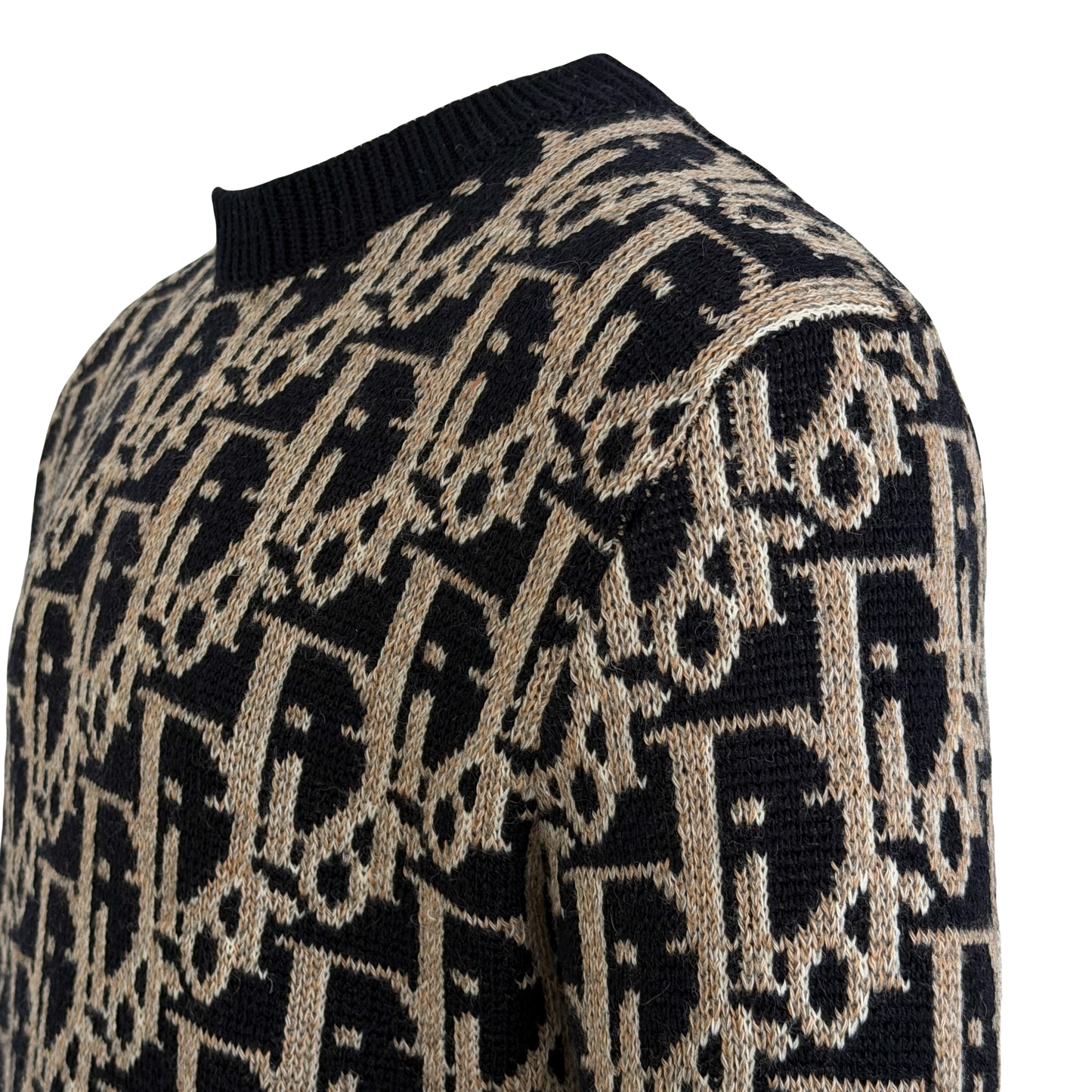 Dior Oblique Jacquard Knit Jumper - Medium