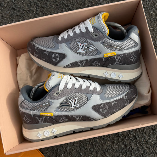 Louis Vuitton Runaway Grey Trainer - Uk 8 (Fit 9)