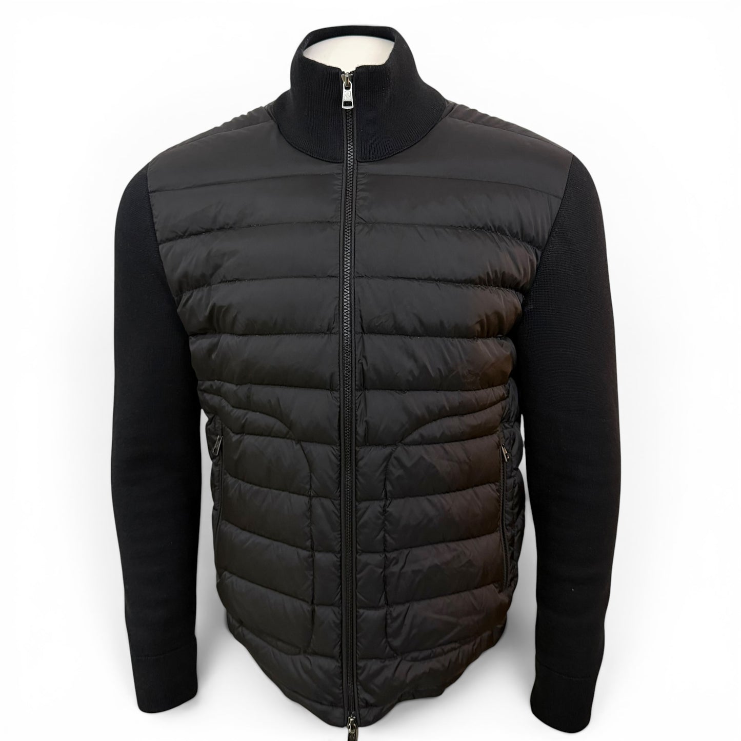 Moncler Tricot Black Cardigan Jacket - XL