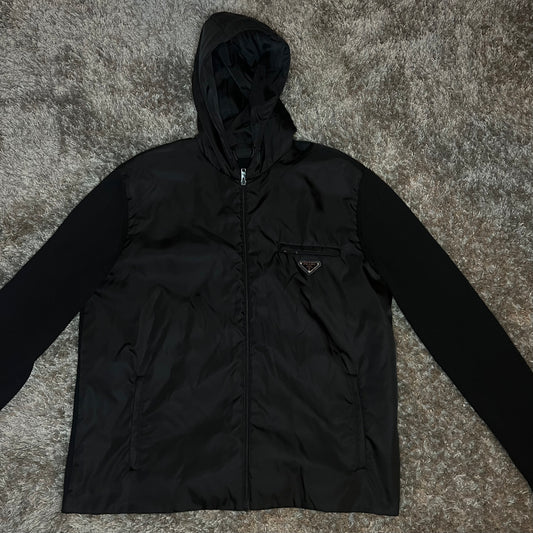 Prada Nylon Cardigan - Size 54 (Fits XL/XXL)