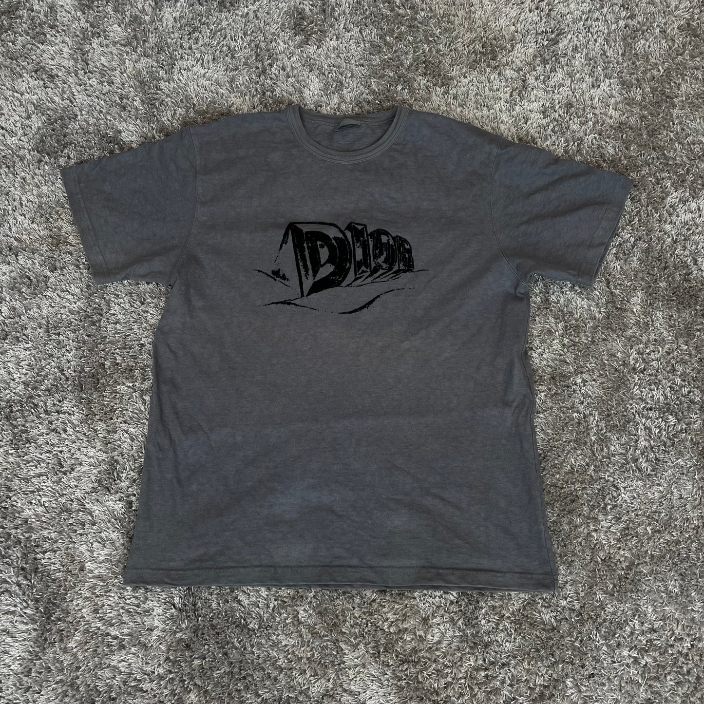 Dior Graffiti Tee - XXL