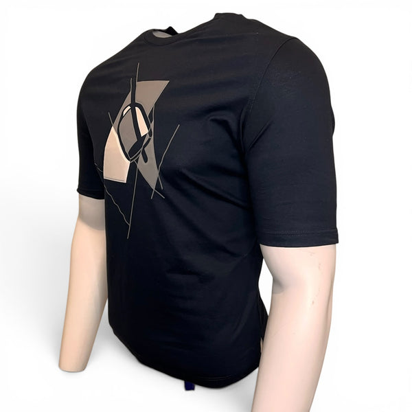 Hermes Navy T-Shirt - Small