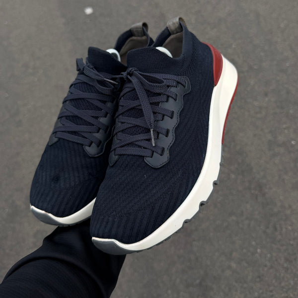 Brunello Cucinelli Trainer Navy - UK 6 (Fit 6.5/7) - view 2
