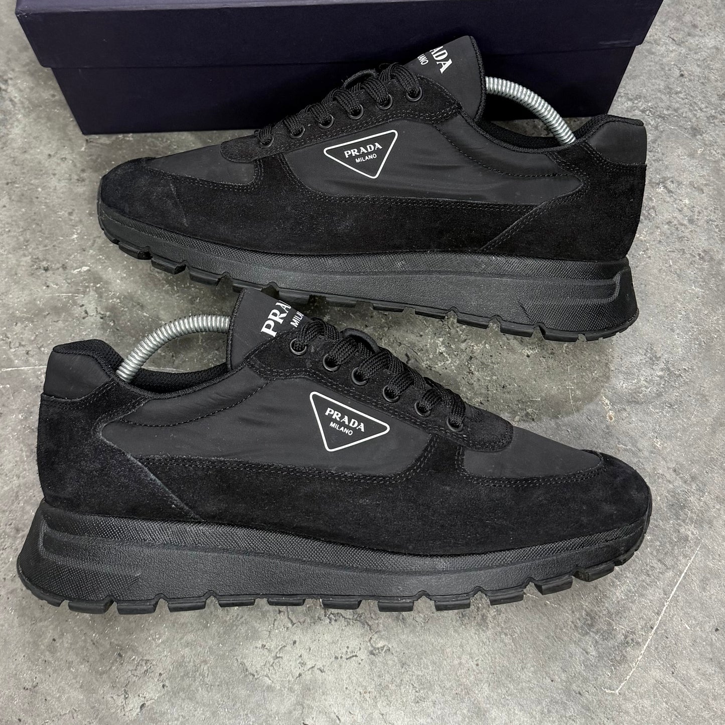 Prada Trainers - Uk 8.5 (Fit 9/9.5)