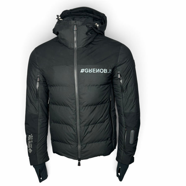 Moncler Grenoble Montmiral Coat Black - Size 1