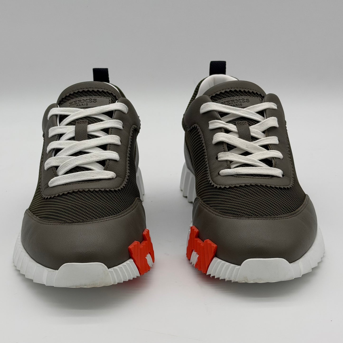 Hermes Bouncing Sneaker Khaki - Uk 7 (Fit 7.5.8)