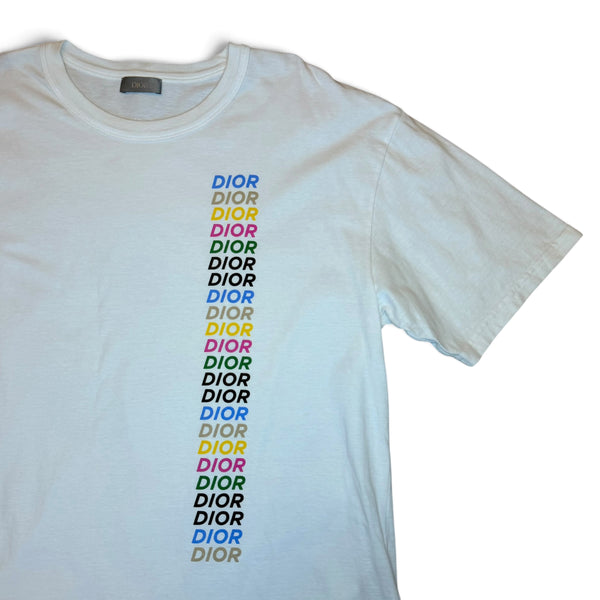 Dior White T-Shirt - Medium