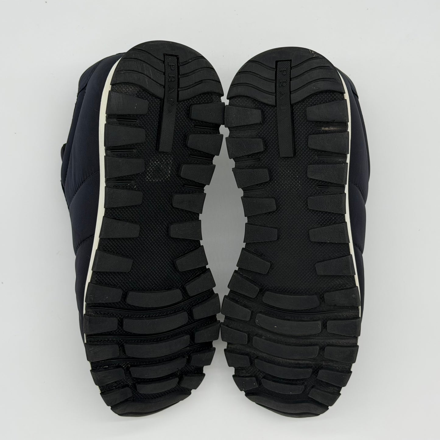 Prada Trainers Navy - Uk 9.5 (Fit 10/10.5)