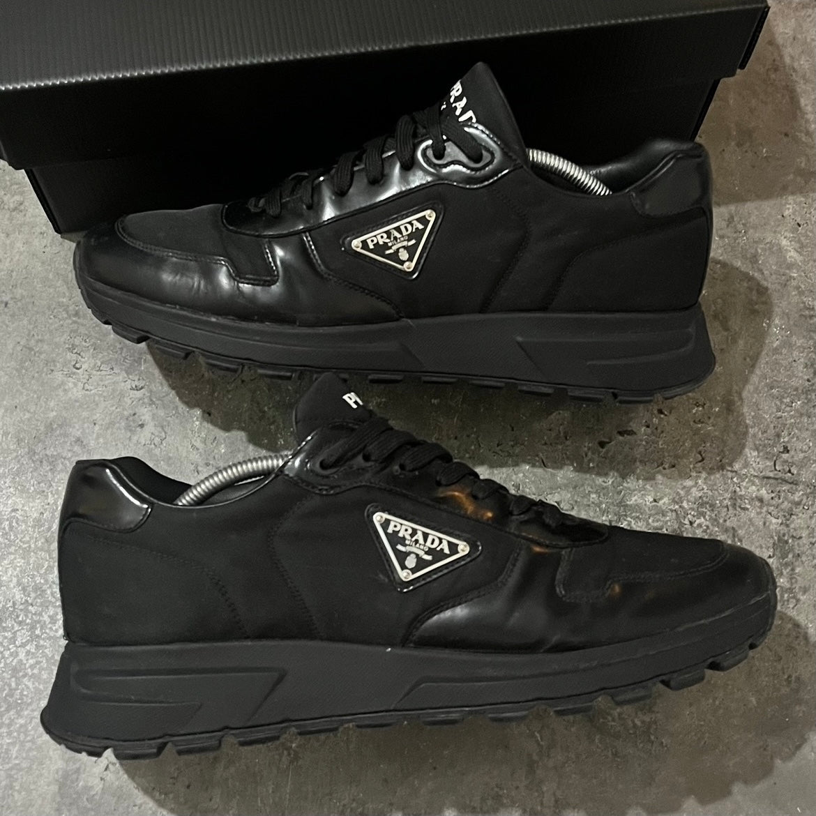 Prada Trax Trainers - Uk 11 (Fit 11.5/12)