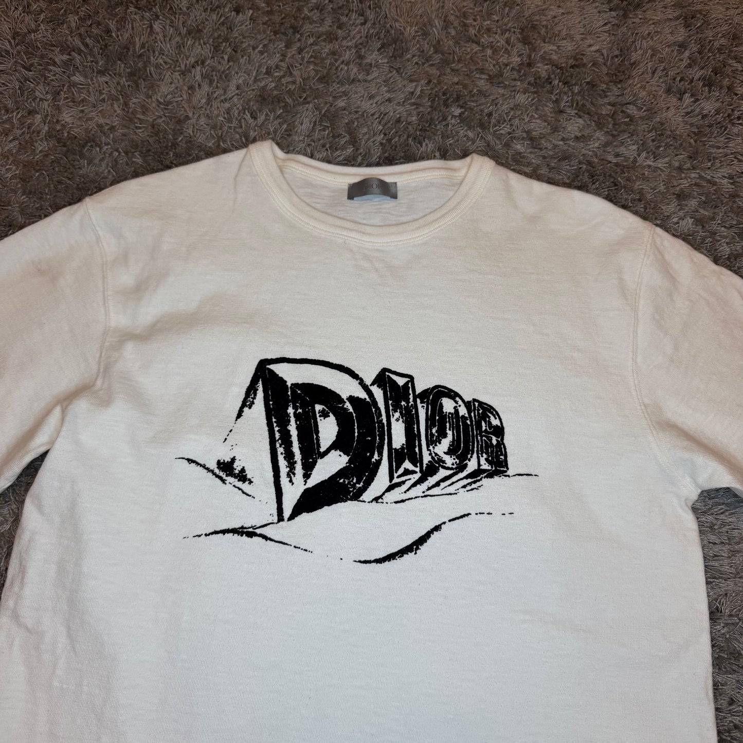 Dior Graffiti T-Shirt - Medium